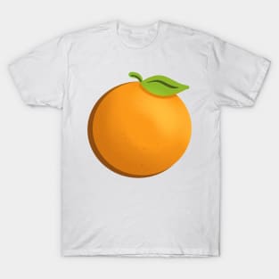 An Orange - that&amp;#39;s it , it&amp;#39;s just an orange T-Shirt
